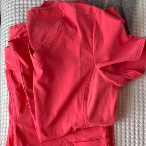 Hot pink i flex scrub